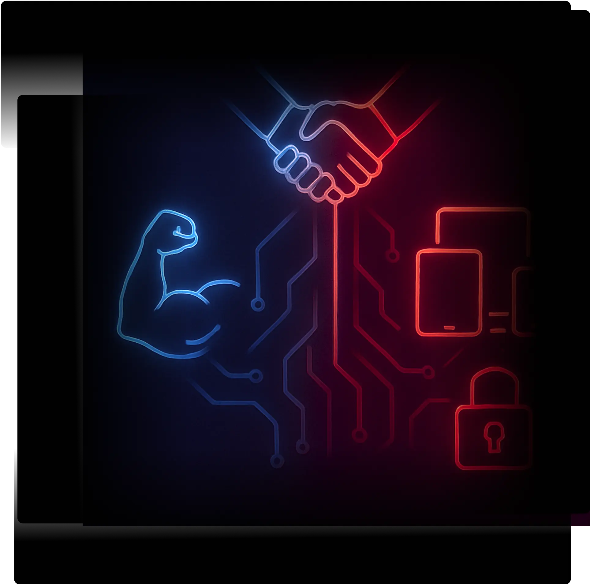 immagine stretta di mano